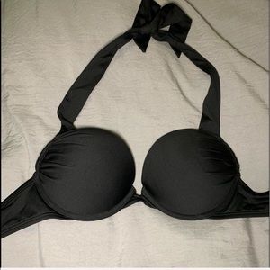 Black EUC VS Bombshell Bikini Halter Top 32B